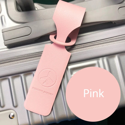 PU Leather Luggage Tag