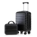 Ensemble de valises de voyage en ABS à roulettes