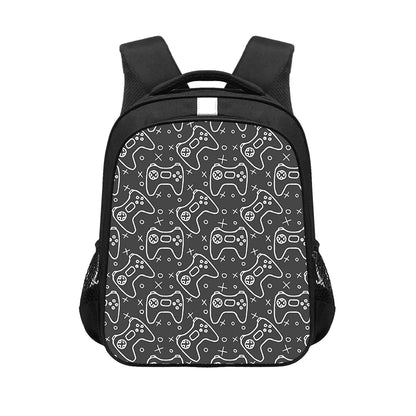 Sac à dos imprimé manettes de jeu drôles, contrôleur de jeu vidéo, sac d'école pour adolescents, sac à dos pour ordinateur portable Gamer, sacs de livre pour enfants, cadeau