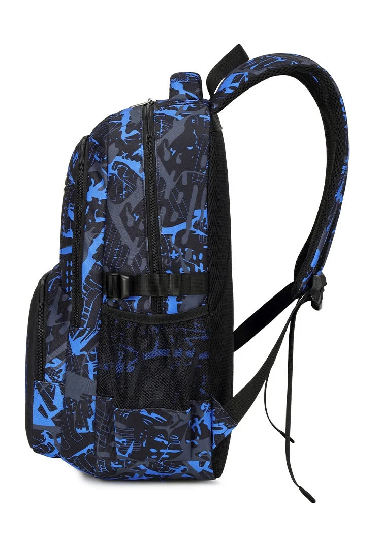 Sac à dos pour garçon avec sac à déjeuner et trousse à crayons 3 pièces