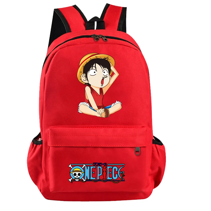 Sac à dos anime rouge