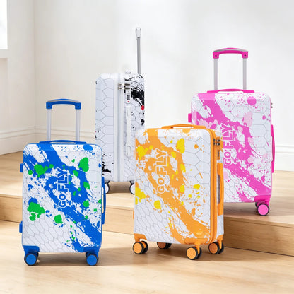 Valise à fermeture éclair à roulettes pour bagages