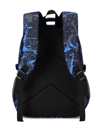 Sac à dos pour garçon avec sac à déjeuner et trousse à crayons 3 pièces