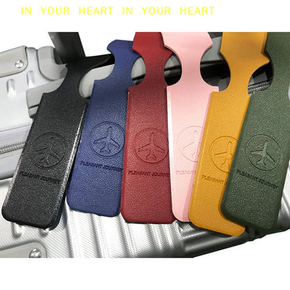 PU Leather Luggage Tag