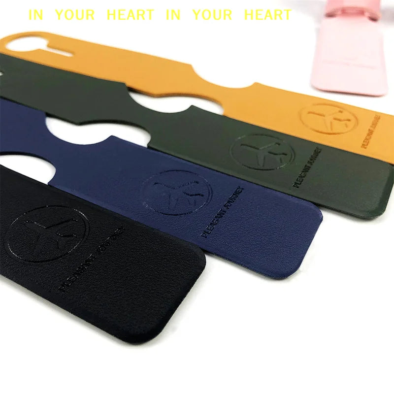 PU Leather Luggage Tag