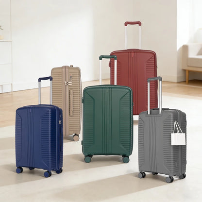 Ensemble de valises de voyage à fermeture éclair de 20, 24 et 28 pouces