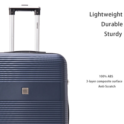Valise de voyage à roulette, ensemble 4 pièces