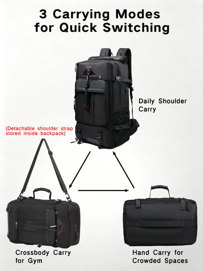 Sac à dos pour ordinateur portable 17 pouces avec compartiment sec et humide