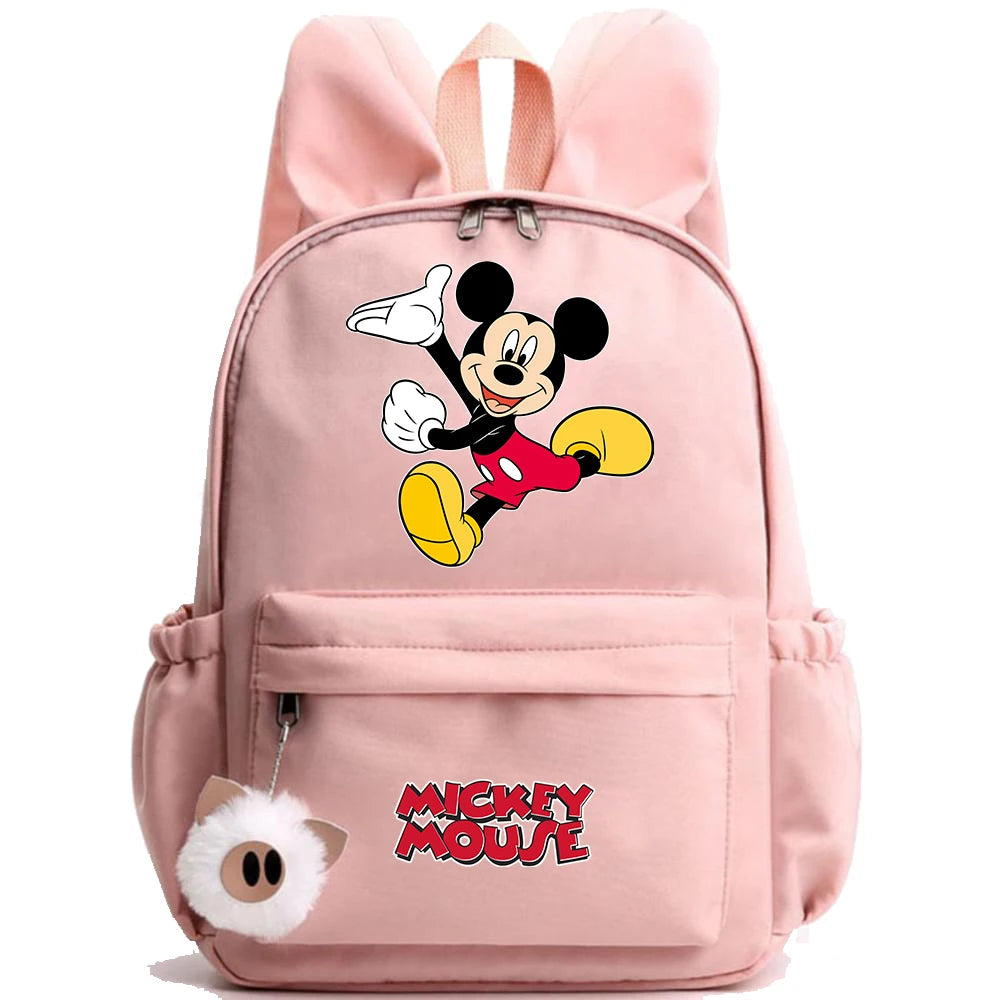 Disney tureMouse-Sac à Dos pour Fille et Garçon rose