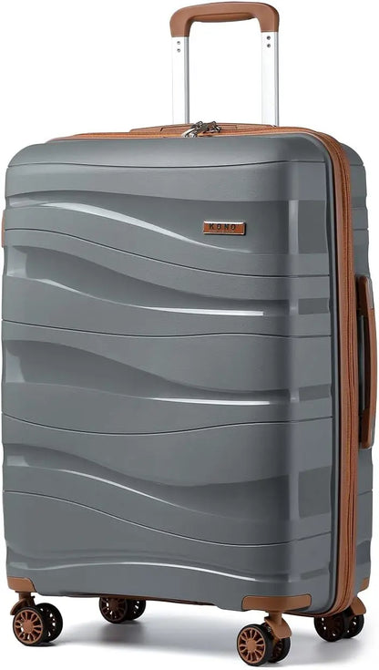 Valise à roulettes légère avec serrure TSA