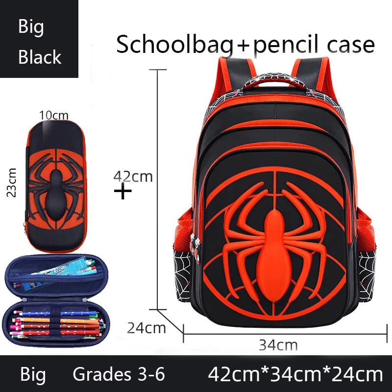 Spider sac à dos d'école primaire