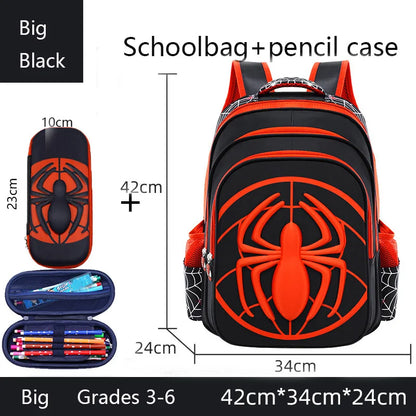 Spider sac à dos d'école primaire