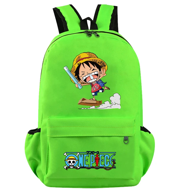 Sac à dos anime vert