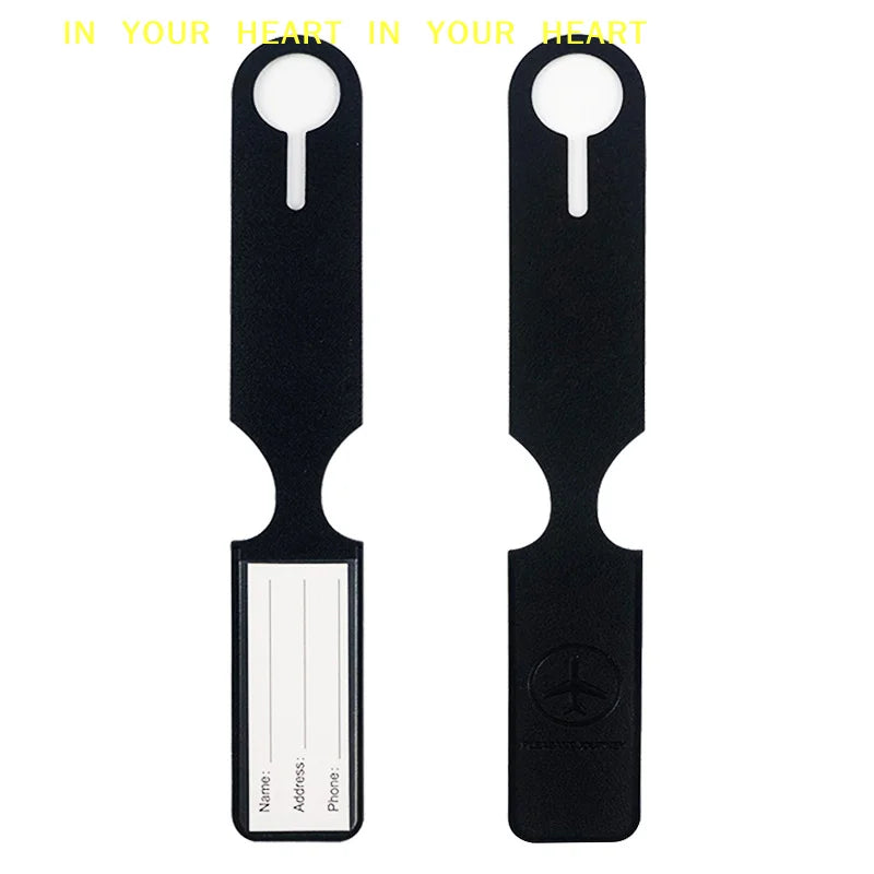 PU Leather Luggage Tag