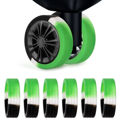 Protecteur de roues en silicone pour bagages et valises