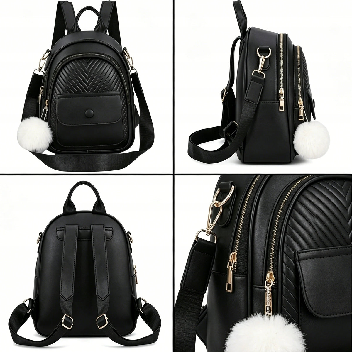 Nouveau sac à dos tendance en Cuir