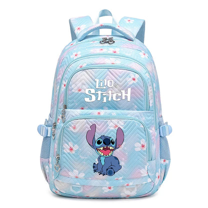 Sac à Dos Étanche Disney CAN o Stitch pour Femme, Cartable de Voyage pour Adolescentes