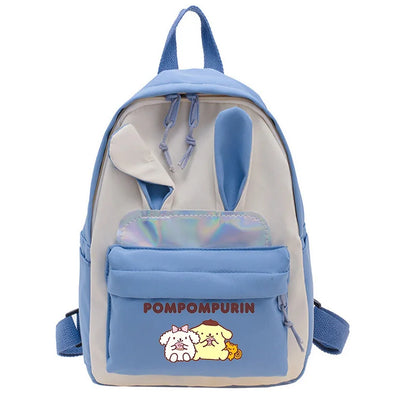 Pompompurin sac à dos d'école orthopédique avec oreilles de lapin