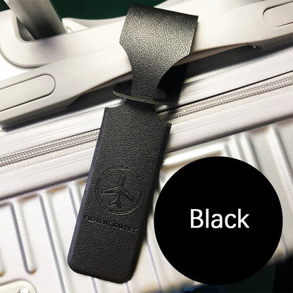 PU Leather Luggage Tag
