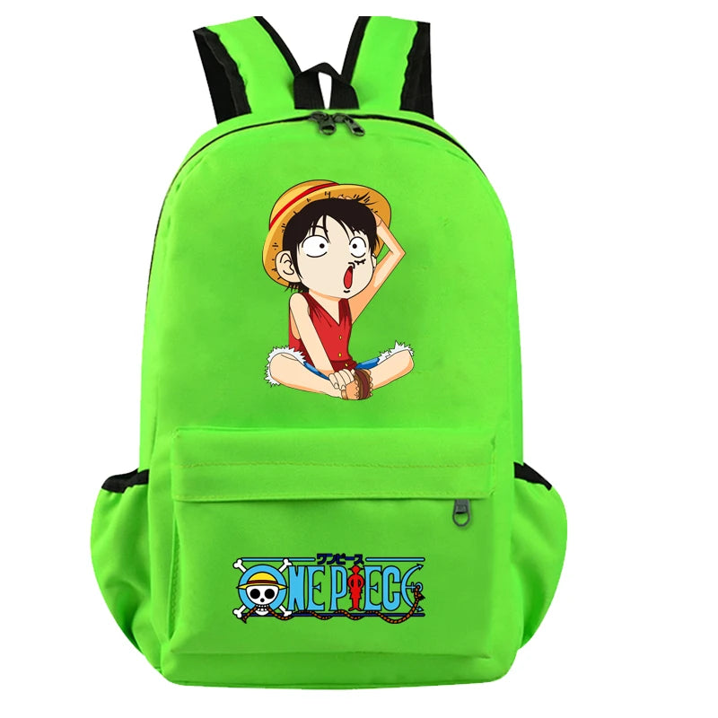 Sac à dos anime vert