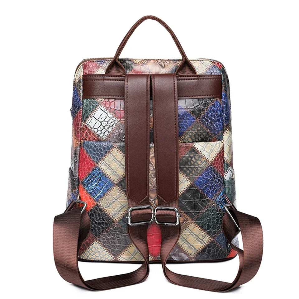 Sac à dos en cuir PU