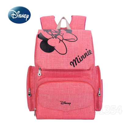 Sac à couches de dessin animé de grande capacité pour bébé Disney