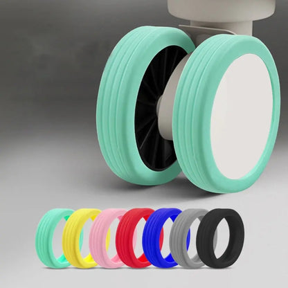 Protecteur de roues en silicone pour bagages et valises