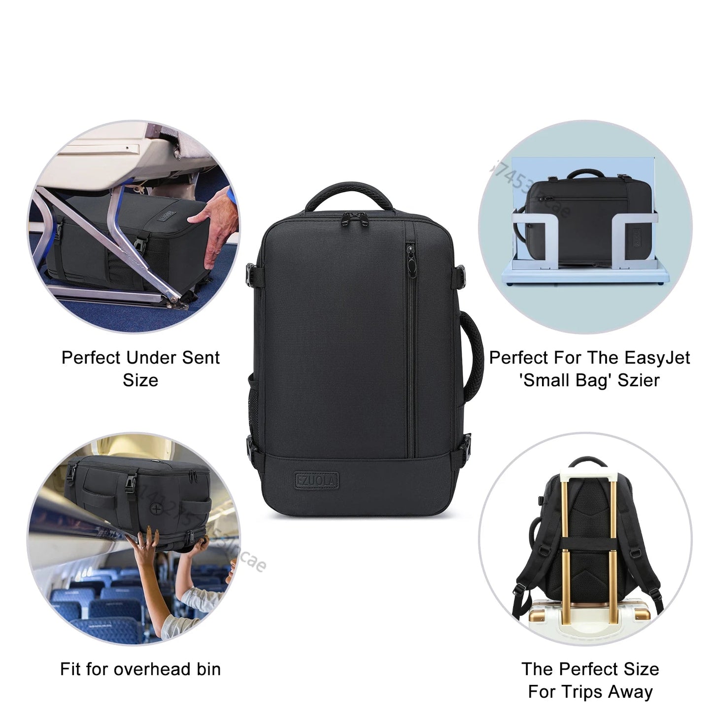 Travel Backpack 40x20x25 Ryanair