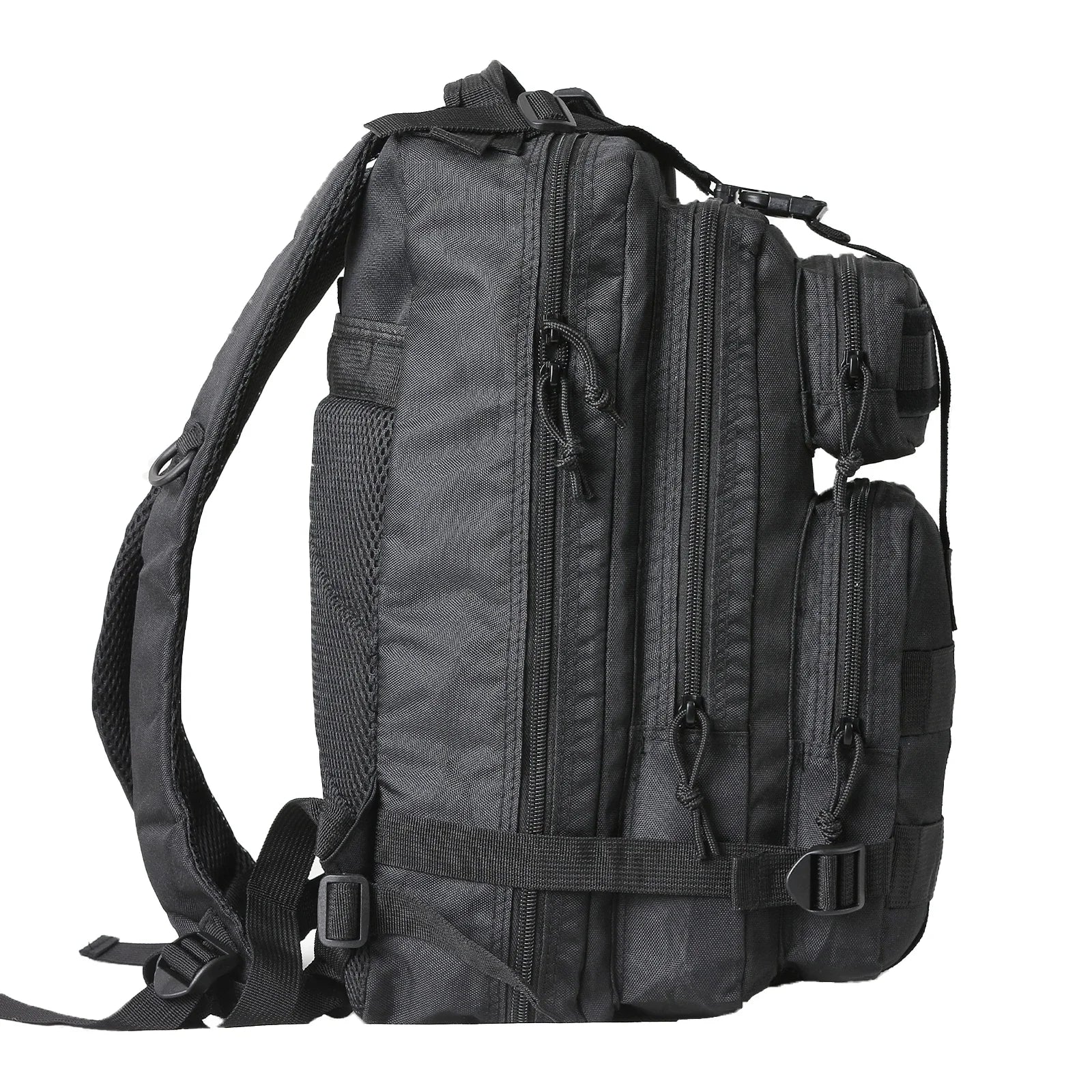 Sac à dos souple de grande capacité pour homme, sac à dos extérieur, sacs de randonnée, camping, chasse, 30l, 50l noir