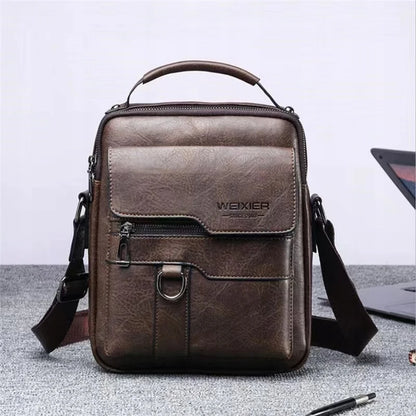 Sac bandoulière en cuir pour homme