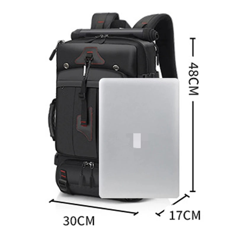 Sac à dos pour ordinateur portable 17 pouces avec compartiment sec et humide