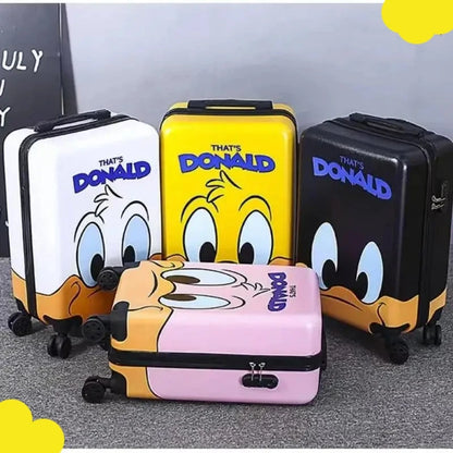 Disney tureMouse-Valise de voyage à roulettes pour enfants, bagage à roulettes mignon, cabine de dessin animé, joli cadeau de Noël, 20 po