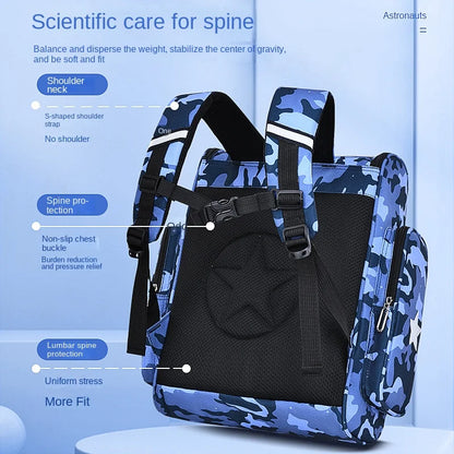 Cartable de dessin animé, orthopédique