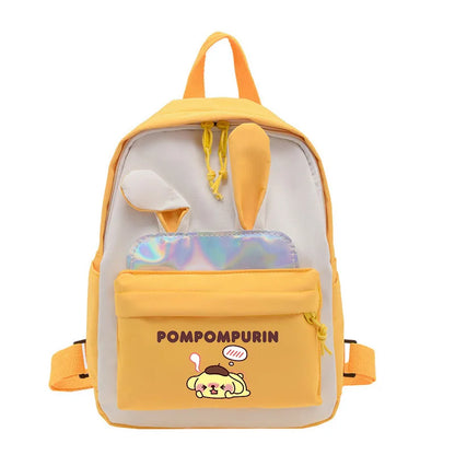 Pompompurin sac à dos d'école orthopédique avec oreilles de lapin