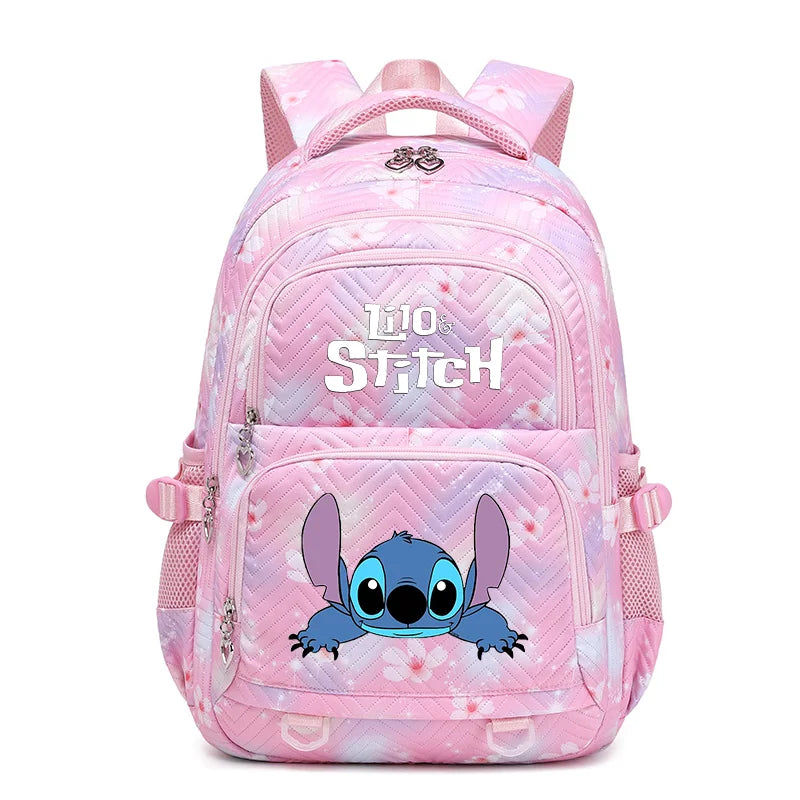 Sac à Dos Étanche Disney CAN o Stitch pour Femme, Cartable de Voyage pour Adolescentes