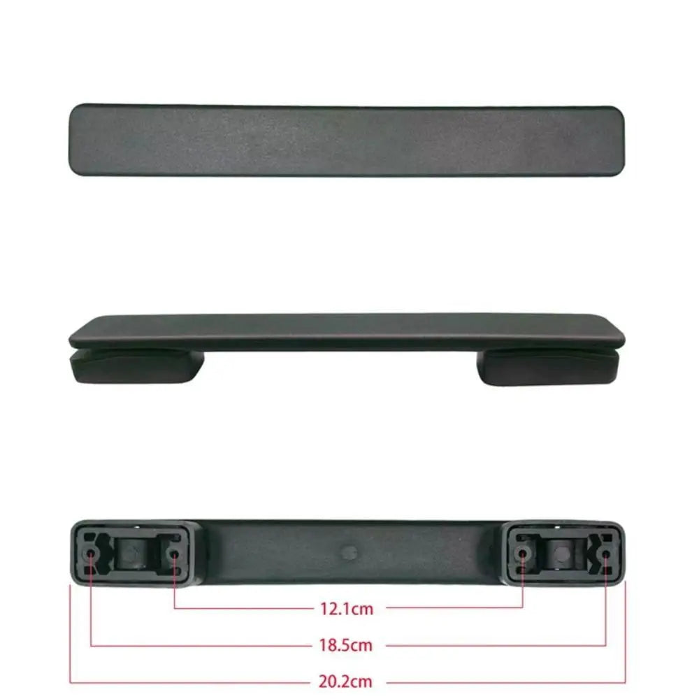 Poignée de bagage noire universelle