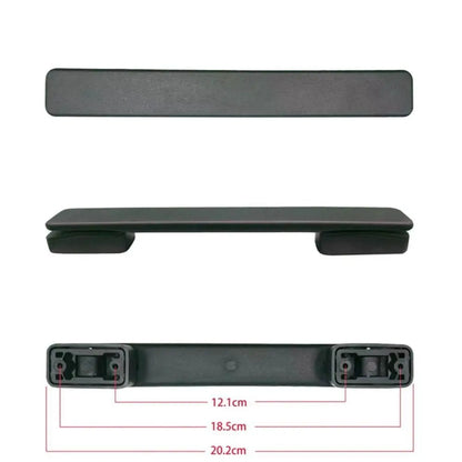 Poignée de bagage noire universelle