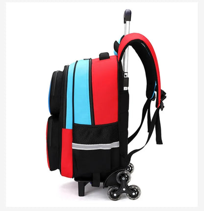 Sac d'école, Trolley avec console de jeu