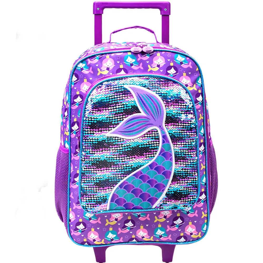 Valise pour enfants garçons, valise mignonne à roulettes dinosaure pour enfants tout-petits