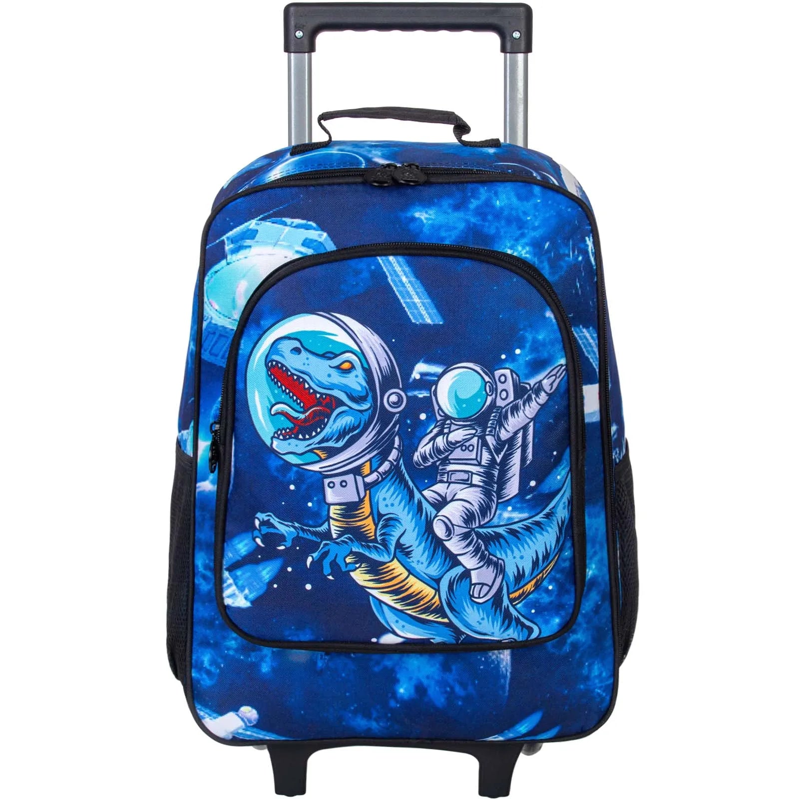 Valise pour enfants garçons, valise mignonne à roulettes dinosaure pour enfants tout-petits