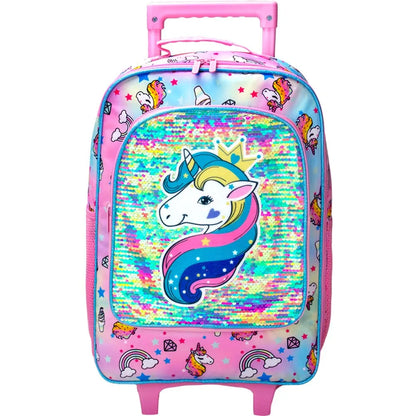 Valise pour enfants garçons, valise mignonne à roulettes dinosaure pour enfants tout-petits