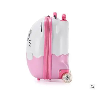 Valise à roulettes pour enfants, valise de voyage pour enfants, bagages à roulettes pour garçons et filles