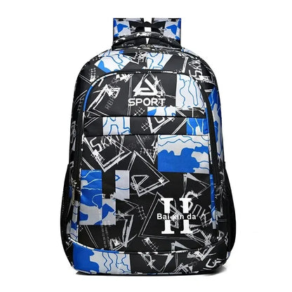 grand sac de voyage bleu