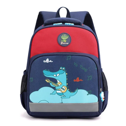 Cartable bleu de dessin animé licorne pour enfants