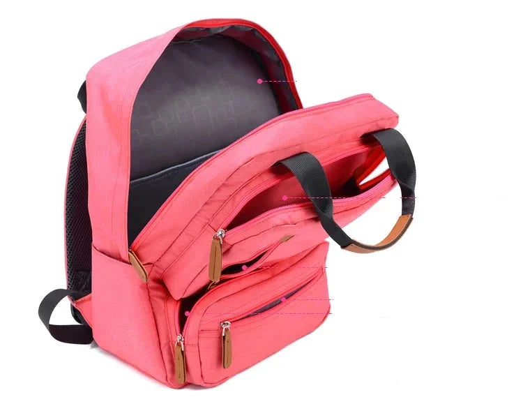 Sac à dos de voyage en toile pour hommes et femmes, sacs pour ordinateur portable décontractés, sac à dos de grande capacité, sac de livre scolaire pour adolescent, mode