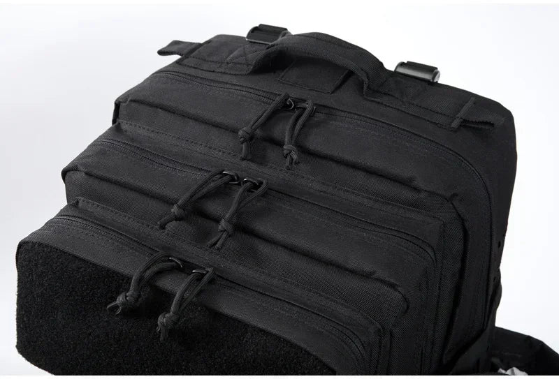 Sac à dos extérieur pour hommes et femmes, sac robuste, petit sac à dos scolaire, sac à dos de randonnée, porte-bouteille, 25L, 45L