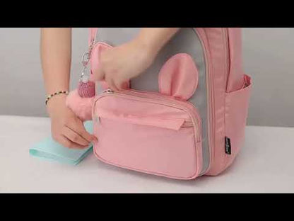 Pompompurin sac à dos d'école orthopédique avec oreilles de lapin