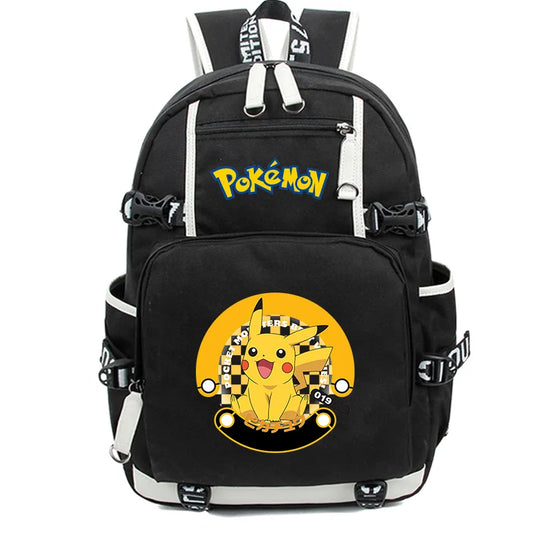 Sac à dos Pokemon Pikachu pour femme, sac à dos pour ordinateur portable, sac de livre Sicilax, cartable Gengar étanche, étudiant, fille, Mochila