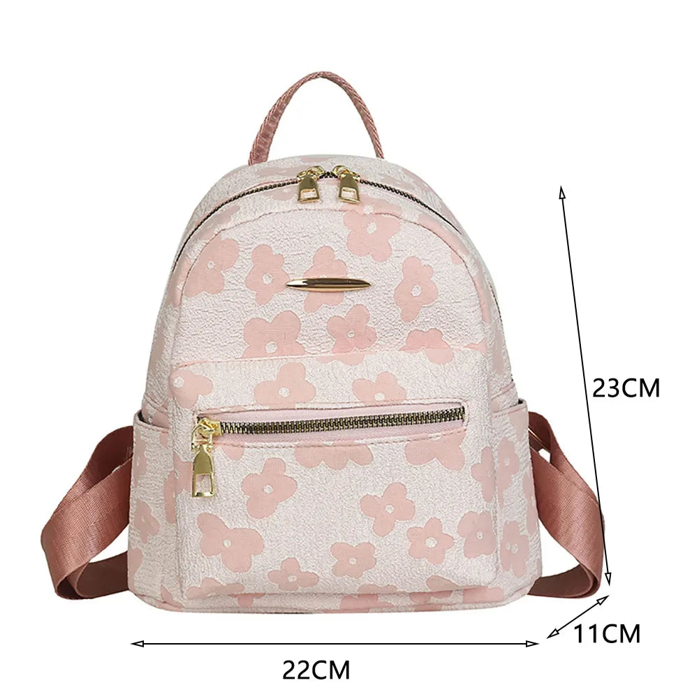 sac d'école décontracté en toile douce
