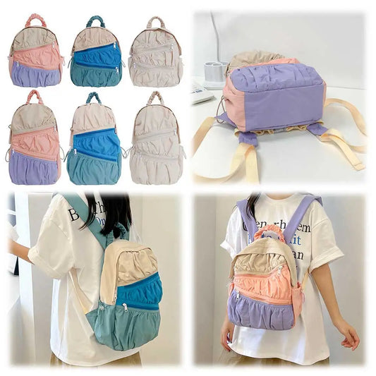 sac à dos de voyage plissé